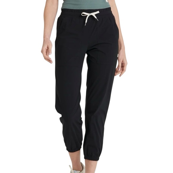 Vuori Pants - Vuori Miles Jogger Black Size Large Style VW422